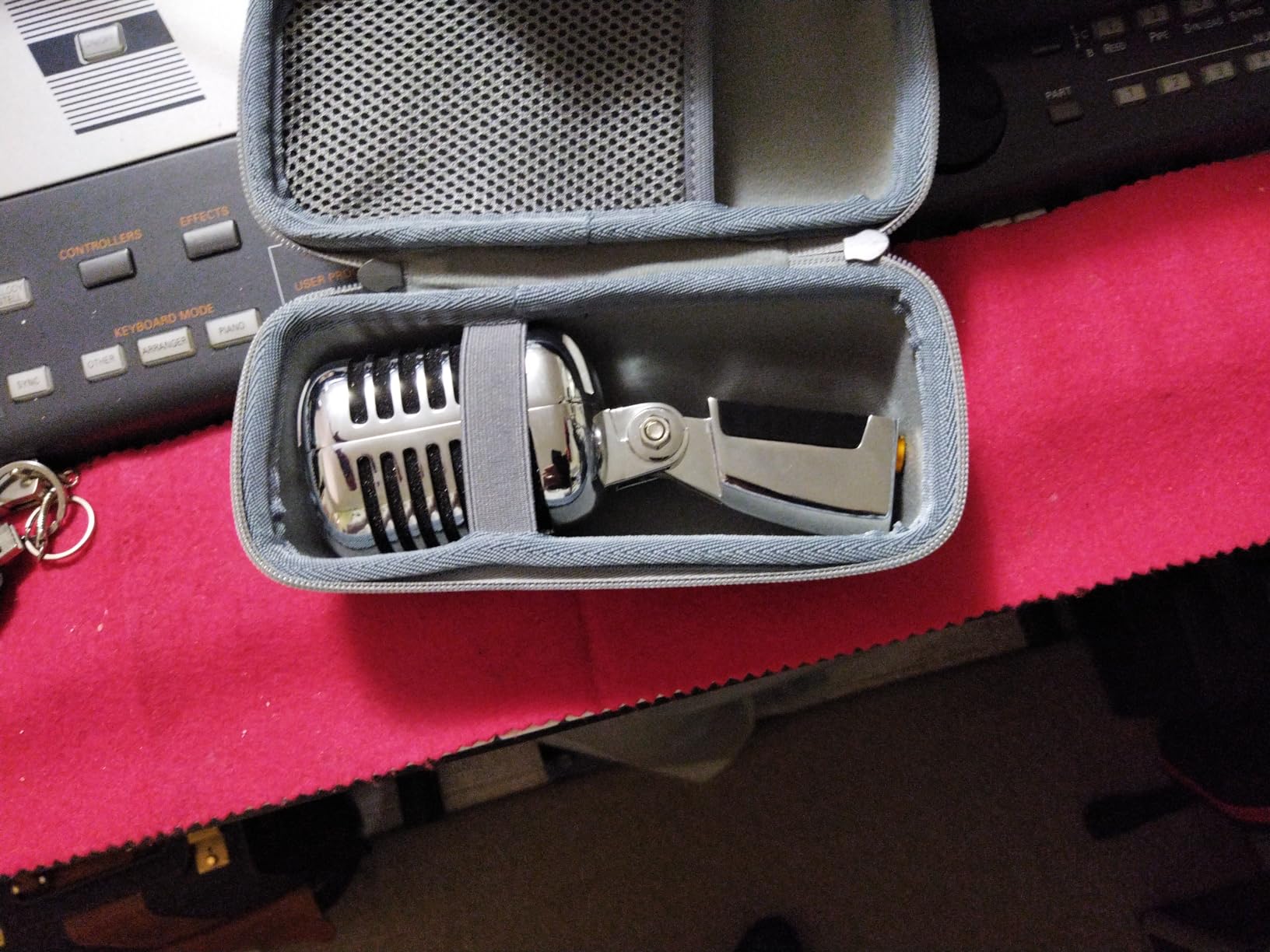 Aenllosi Microphone Case Super 55 custodia rigida EVA nera