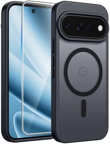 Redpepper Pixel 11 Pro XL cover magnetica nera con vetro incluso