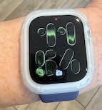Ringke Slim Cover Apple Watch 12 46mm Matte Black Trasparente