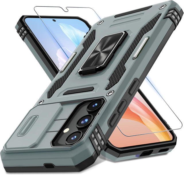 Redpepper Galaxy Cases S25 Ultra cover blu con anello