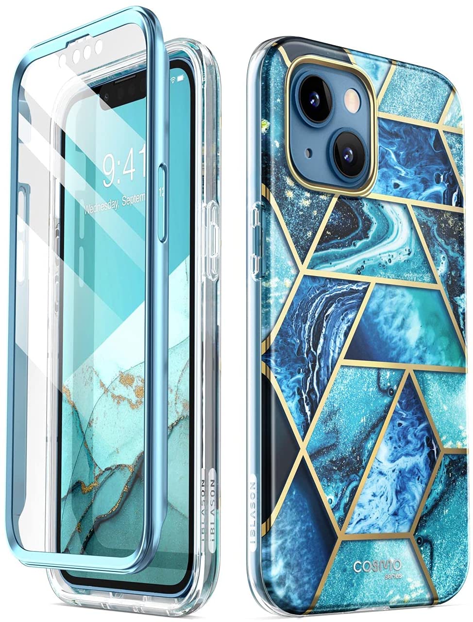 Redpepper iPhone 13 Mini Cover Marmo Integrale TPU 5,4"