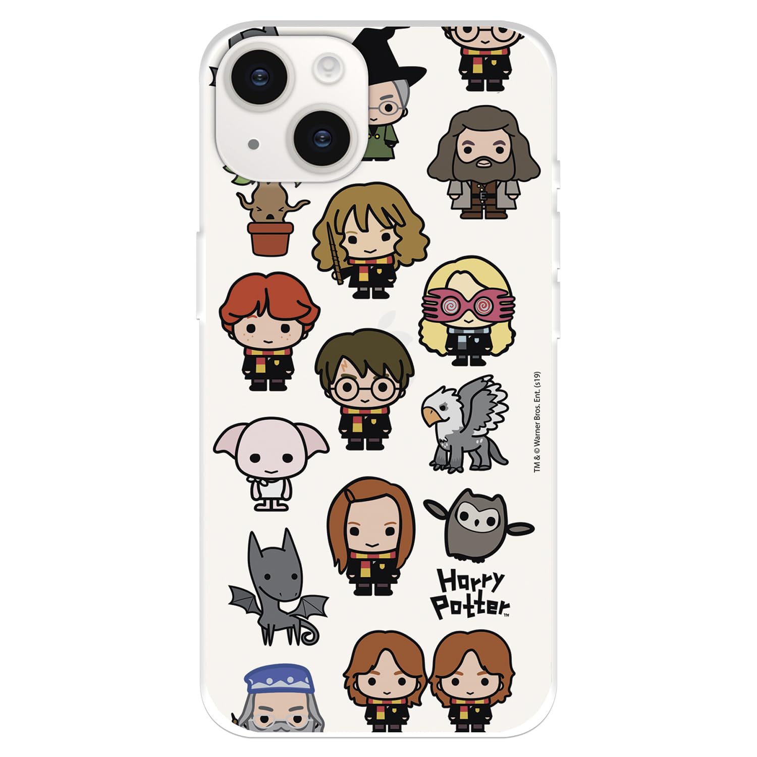 La Casa de las Carcasas Harry Potter Icone custodia iPhone 15 Plus trasparente