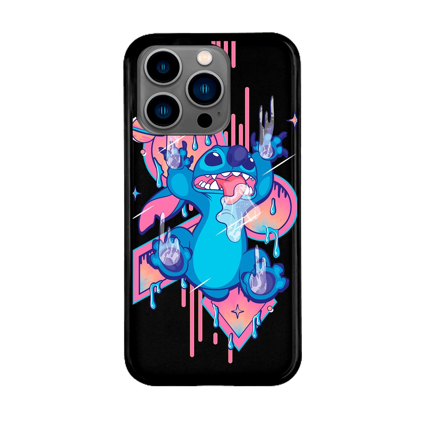 La Casa de las Carcasas Stitch Cover Redmi Note 9 Silicone Nero