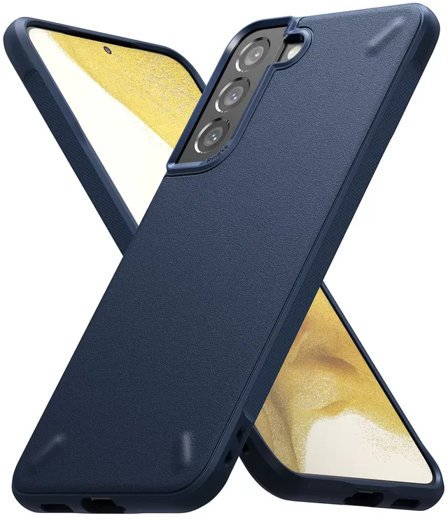 Ringke Onyx Cover Samsung Galaxy S22 5G Custodia Blu Antiurto