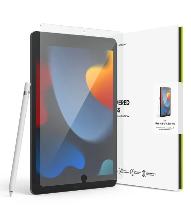Ringke Glass Pellicola iPad 9 Generazione 10.2 Vetro Temperato 9H