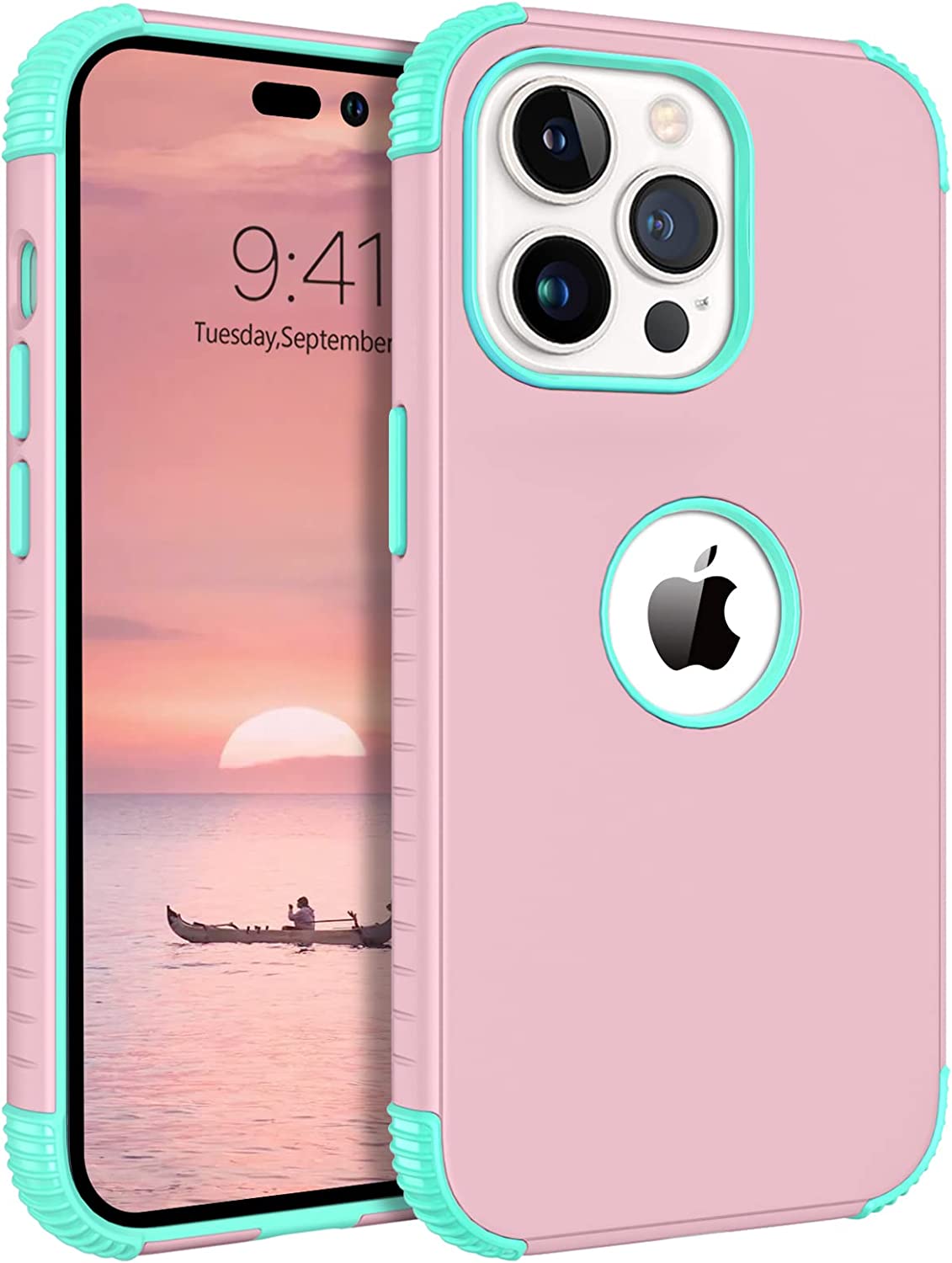 Redpepper iPhone 14 Pro Max Cover Rugged Rosa Donna