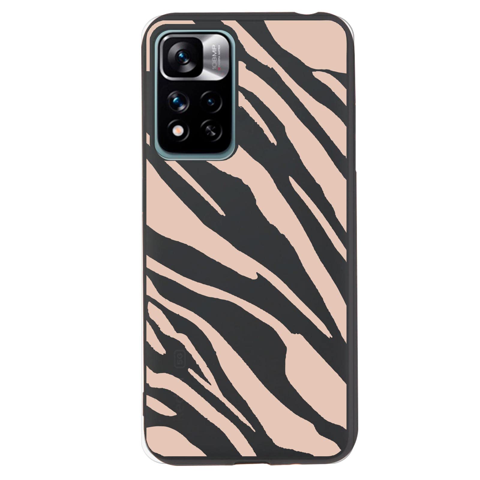 La Casa de las Carcasas Zebra cover Redmi Note 11 Pro 5G silicone