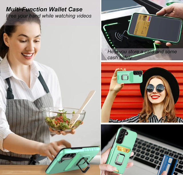 Redpepper Galaxy S22 Ultra cover anello portacarte