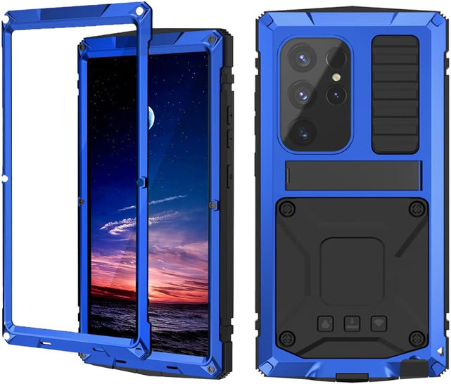 Redpepper S24 Plus cover armor metallo nera antiurto