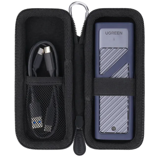 Aenllosi SSD Case custodia UGREEN M.2 NVME EVA 16,5 cm