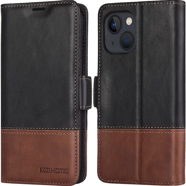 Redpepper iPhone 13 cover pelle libro portafoglio stand RFID