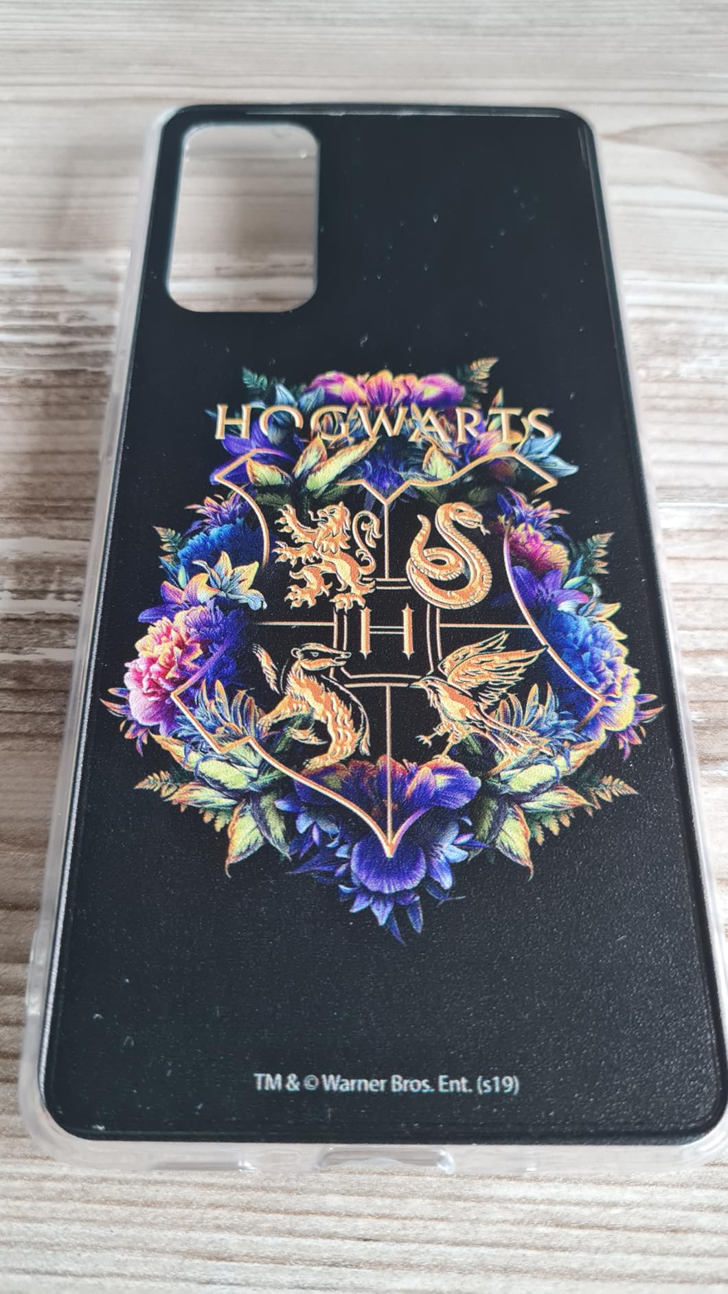 La Casa cover Samsung S20 FE Harry Potter Hogwarts floreale