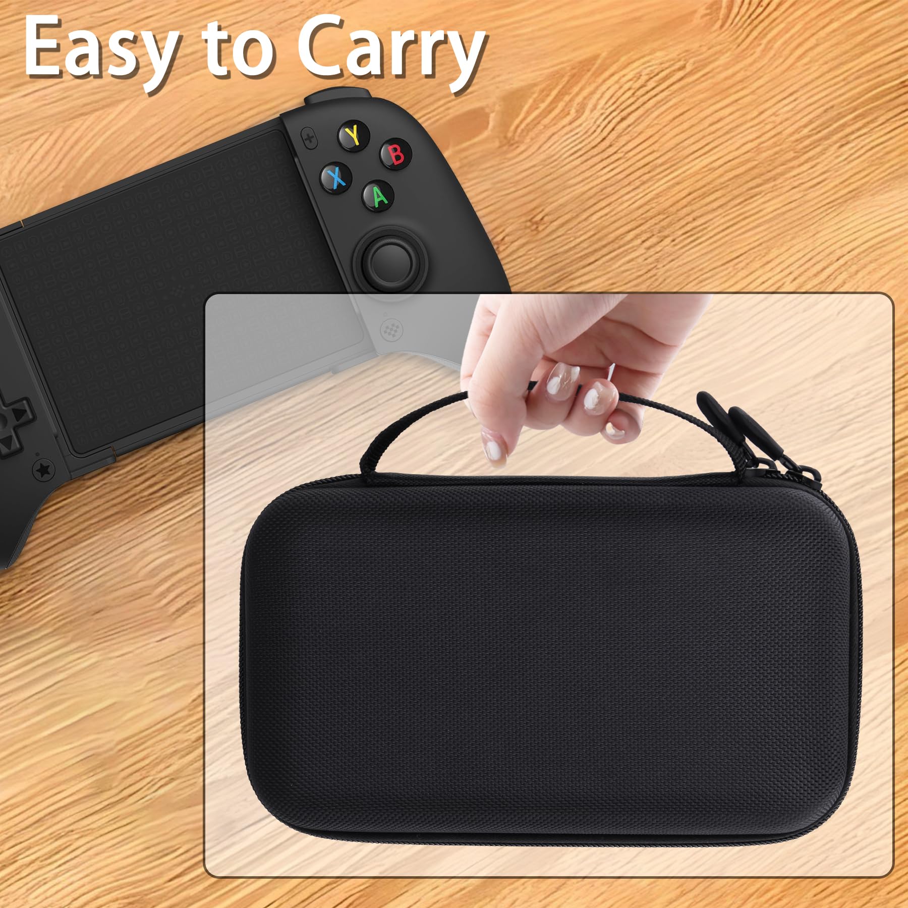 Aenllosi Game Controller Case custodia 8Bitdo Ultimate nero EVA