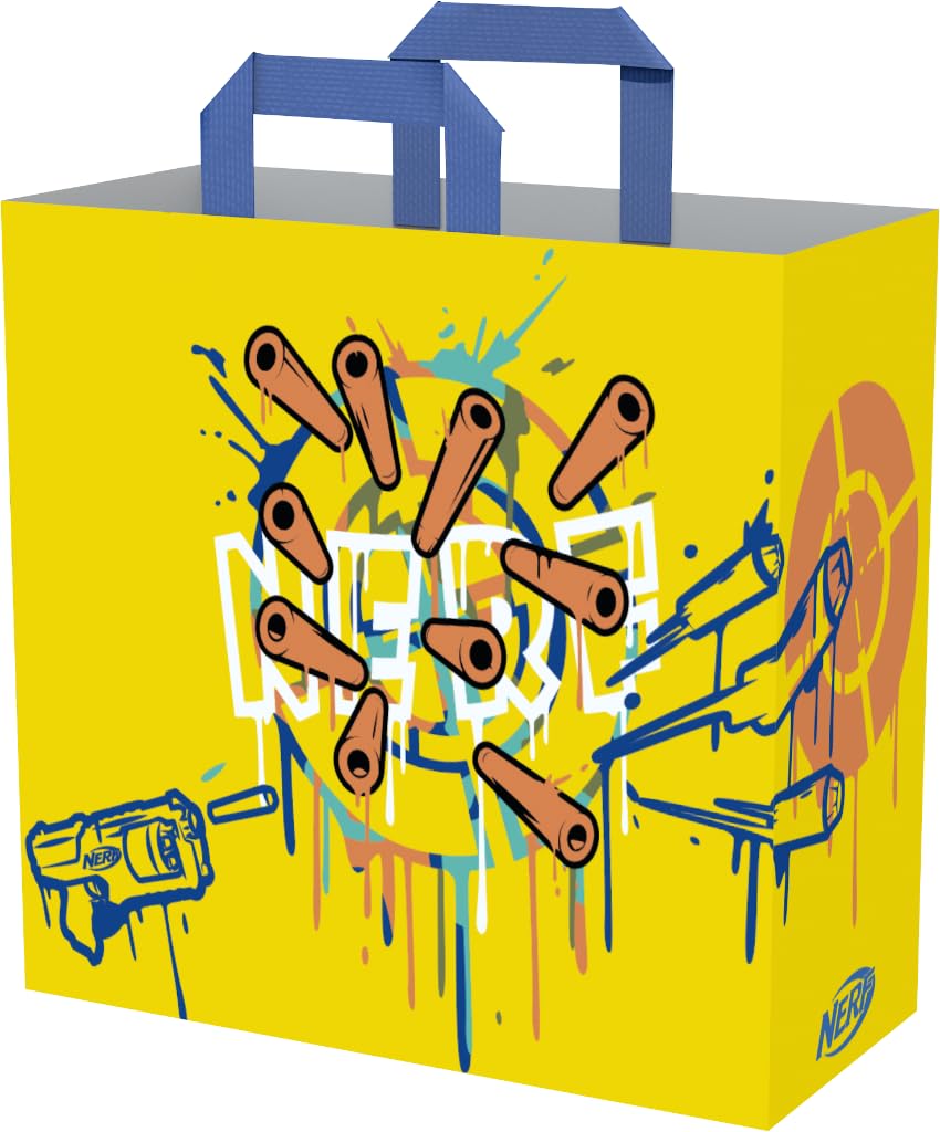 Konix Nerf Borsa Spesa Gialla Riciclata 40x45x20 cm
