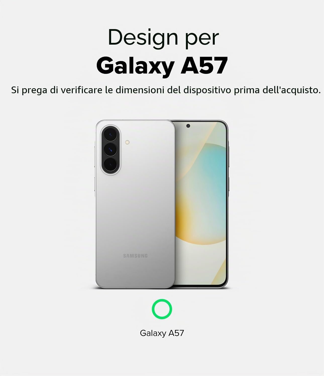 Ringke Fusion X Galaxy A57 cover Camo Black antishock