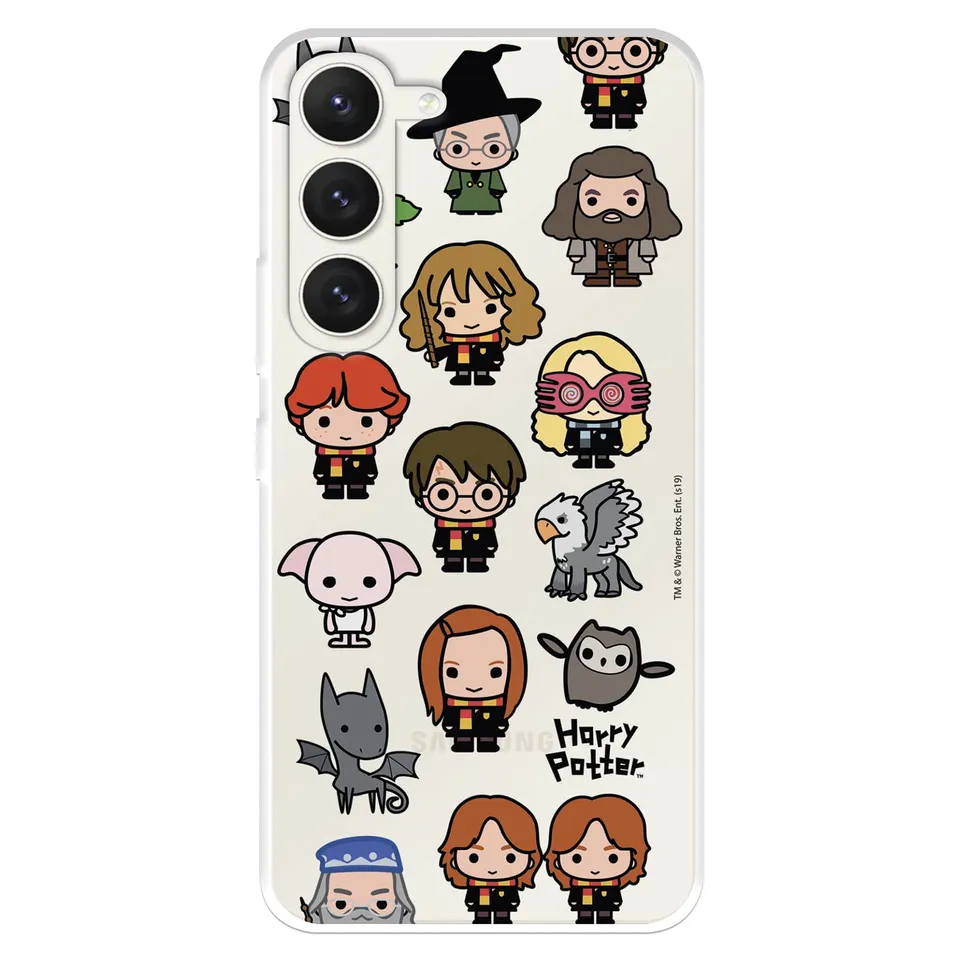 La Casa de las Carcasas Cover Galaxy S23 Harry Potter Personaggi