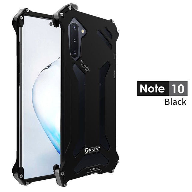 Redpepper Note 10 Plus bumper alluminio blu antiurto