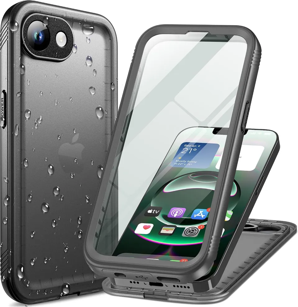 Redpepper 17e cover impermeabile nera IP68 antiurto