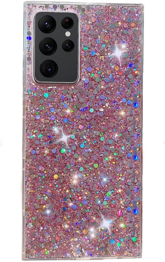 Redpepper Galaxy S22 Ultra cover glitter strass slim