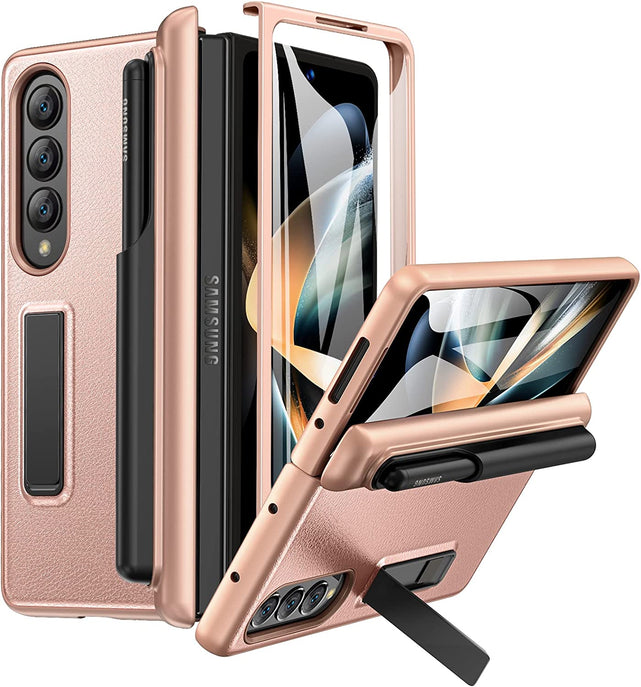 Redpepper Galaxy Z Fold 4 custodia con S Pen e stand nero