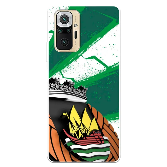La Casa de las Carcasas Squadre Custodia Redmi Note 10 Pro Rio Ave Verde