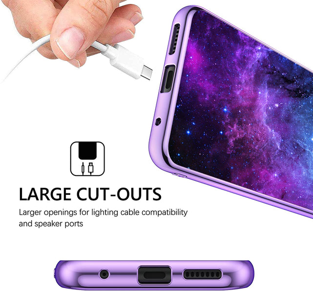 Redpepper Moto G Power 2022 cover spazio blu fosforescente