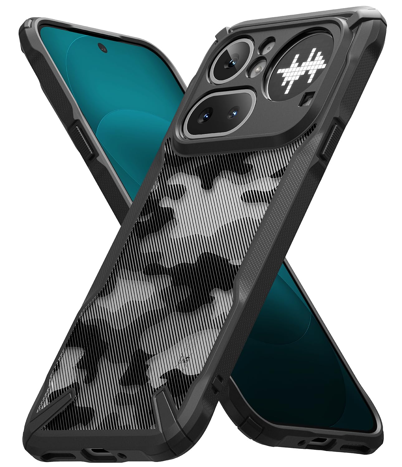 Ringke Fusion-X Cover Nothing Phone (4a) Pro Camo Black