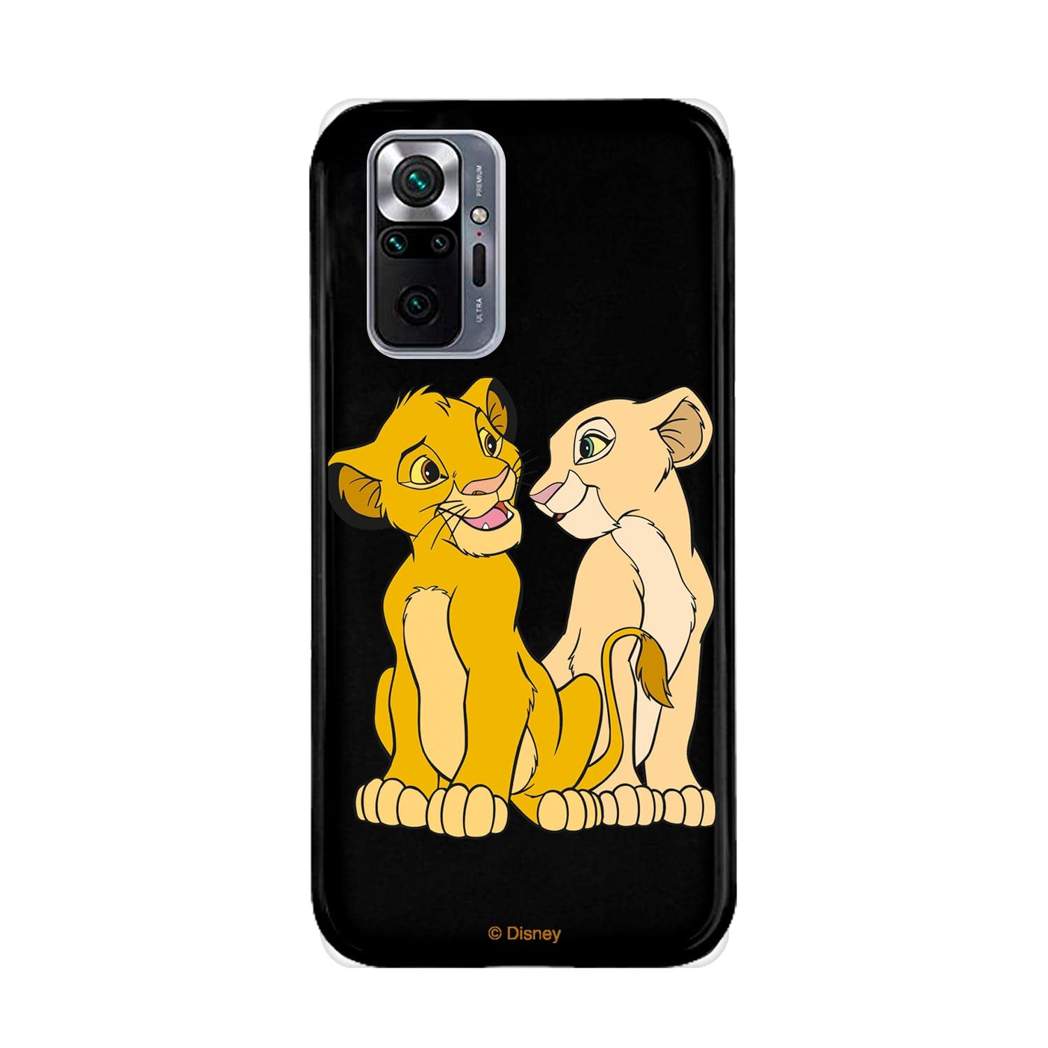 La Casa de las Carcasas Simba Nala cover Note 10 Pro silicone nero
