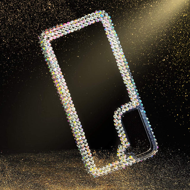Redpepper S23 Plus cover bumper strass glitter trasparente