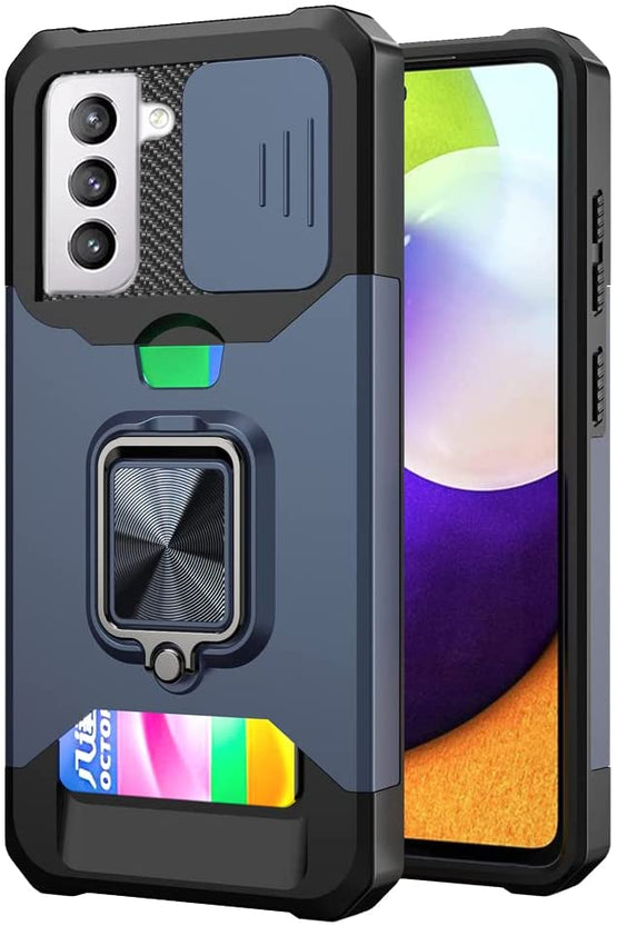 Redpepper Galaxy S21 Plus Cover Anello Porta Carte