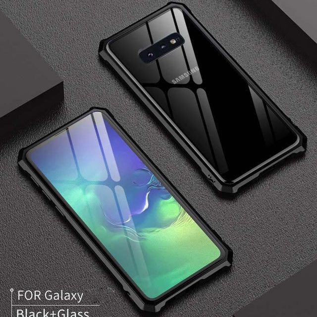 Redpepper Galaxy KS0007 cover S10 Plus trasparente alluminio