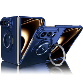 Redpepper iPhone Fold Cover Nera con Sportello e Stand
