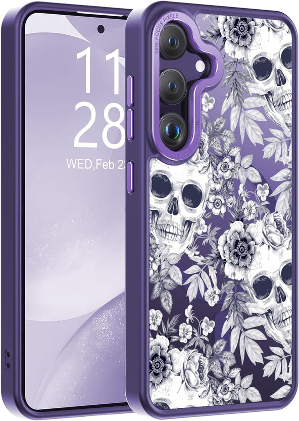 Redpepper Galaxy S25 Ultra Cover Magnetica Fiori Opaca