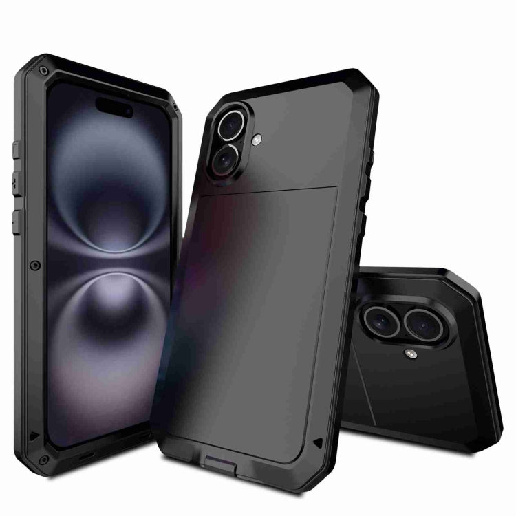 Redpepper iPhone 17 Cover Alluminio Antishock Nera
