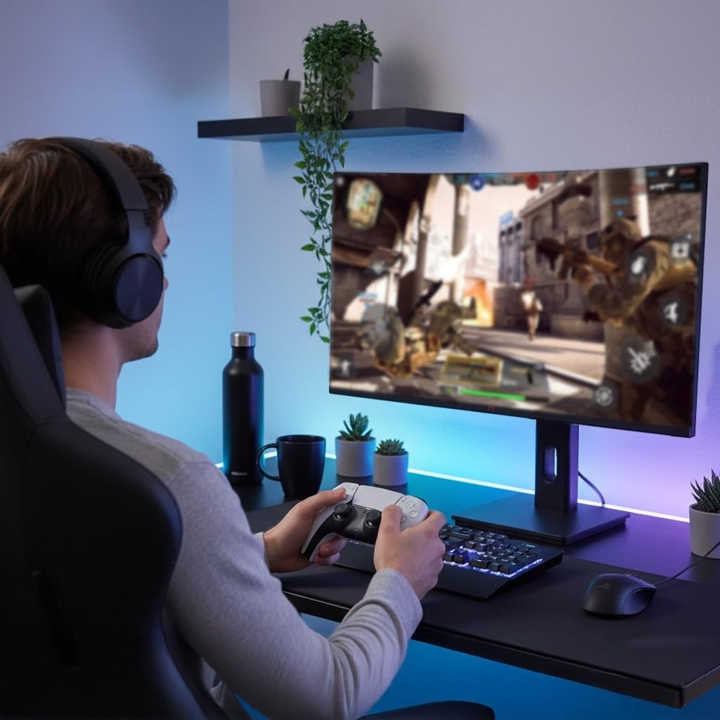 Konix Drakkar Shadow monitor gaming curvo 27" FHD 180 Hz