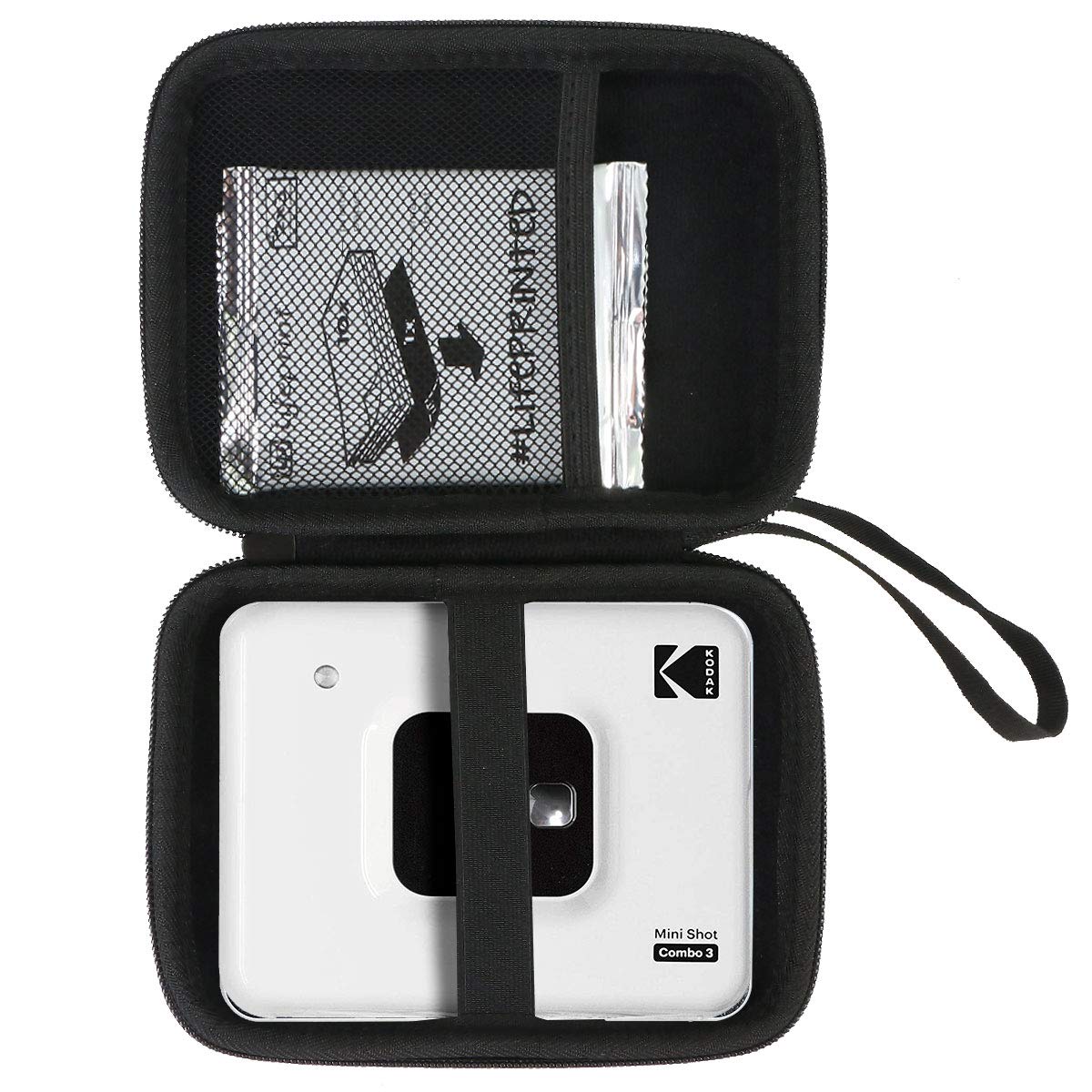 Aenllosi Camera Case Custodia Grigia per Kodak Mini 3 Retro