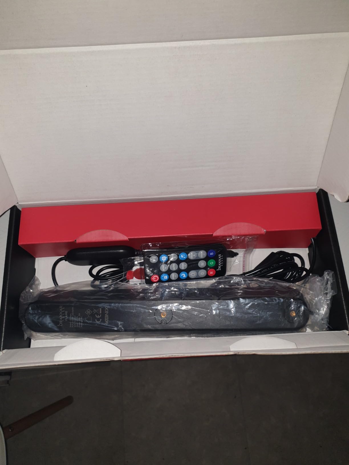 Konix Drakkar Flame Barra LED Gaming RGBIC 30 cm
