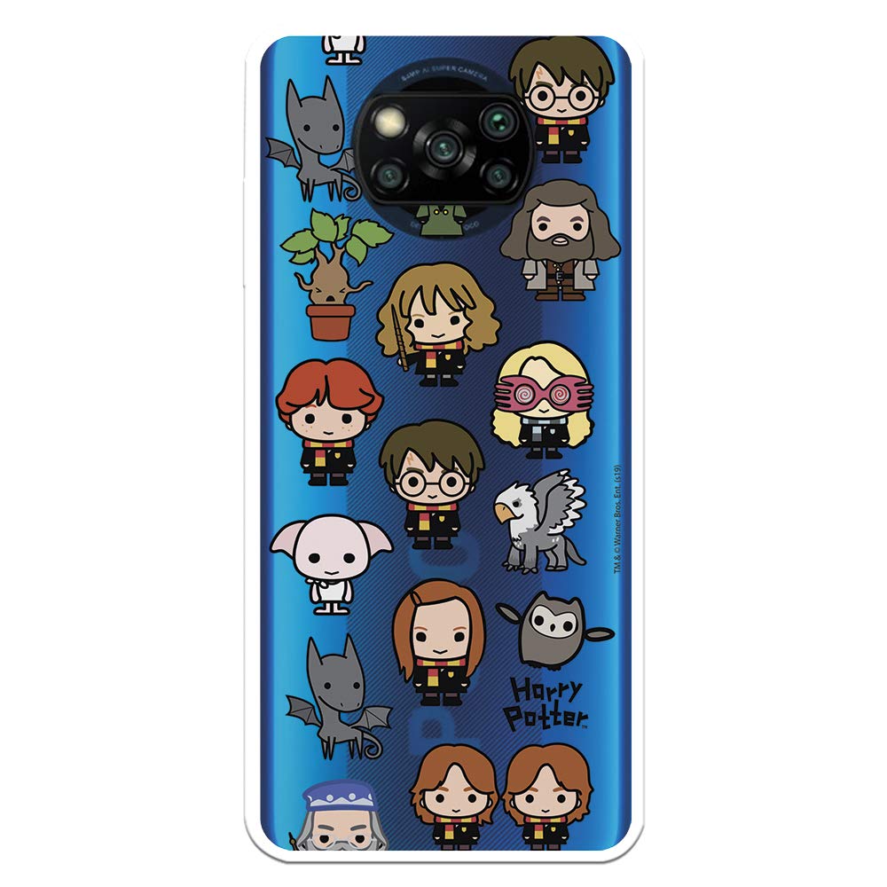 La Casa de las Carcasas Harry Potter Silhouette custodia Poco X3 silicone