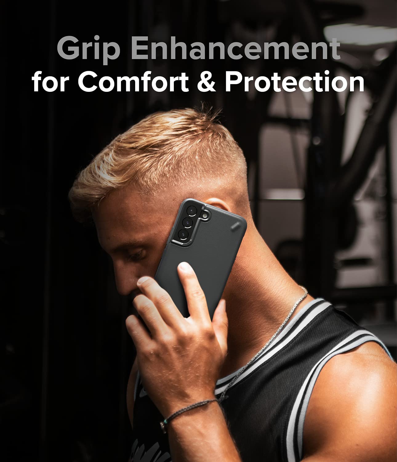 Ringke Onyx Cover Samsung Galaxy S22 5G Custodia Grigia Antiurto
