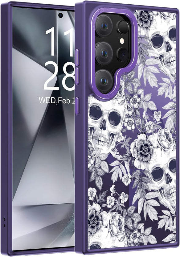Redpepper Galaxy S25 Ultra Cover Magnetica Fiori Opaca