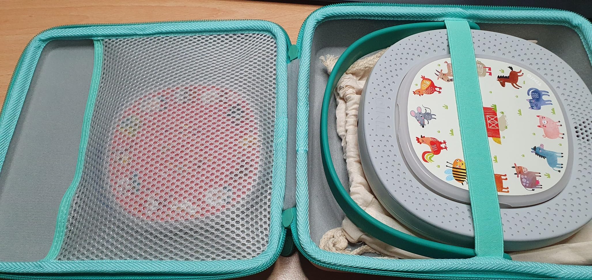 Aenllosi Toy Case Custodia Rigida Timio Reader EVA Nera