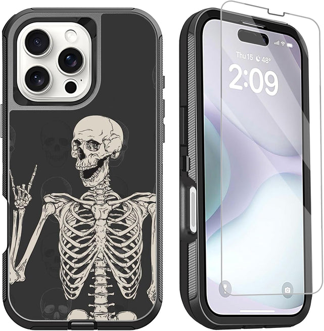 Redpepper iPhone 16 Pro Max Cover Bandiera Rossa Silicone