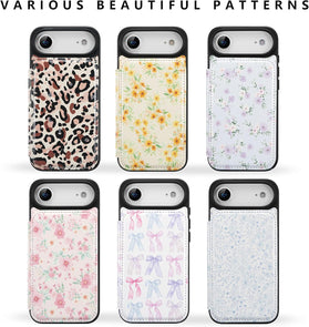 Redpepper iPhone 17 Air Custodia Pelle con Stand e Porta Carte