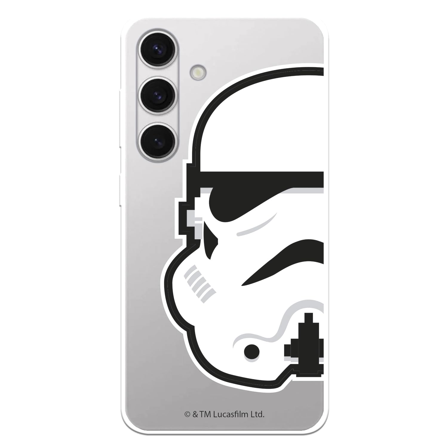 La Casa de las Carcasas Licenze cover S24 Baby Yoda Sorrisi silicone