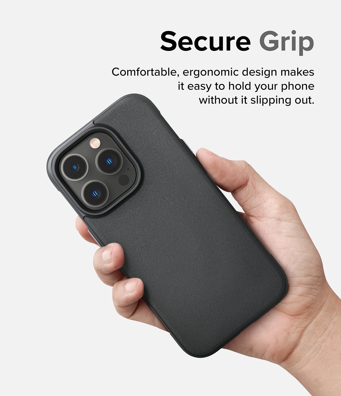 Ringke Onyx iPhone 14 Pro Max 6.7 cover Dark Gray antiscivolo