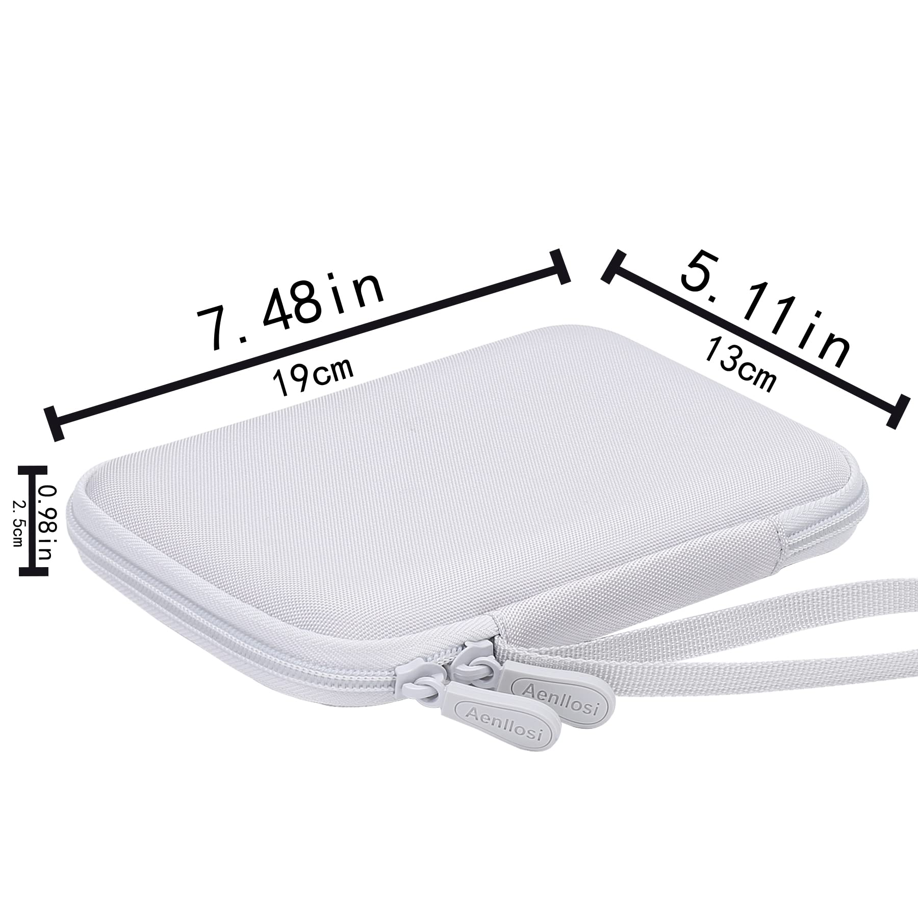 Aenllosi Keyboard Mouse Case Custodia Trackpad EVA Extra Small