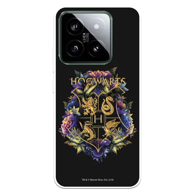 La Casa de las Carcasas Licenze Ufficiali Hogwarts Floral cover Xiaomi 14