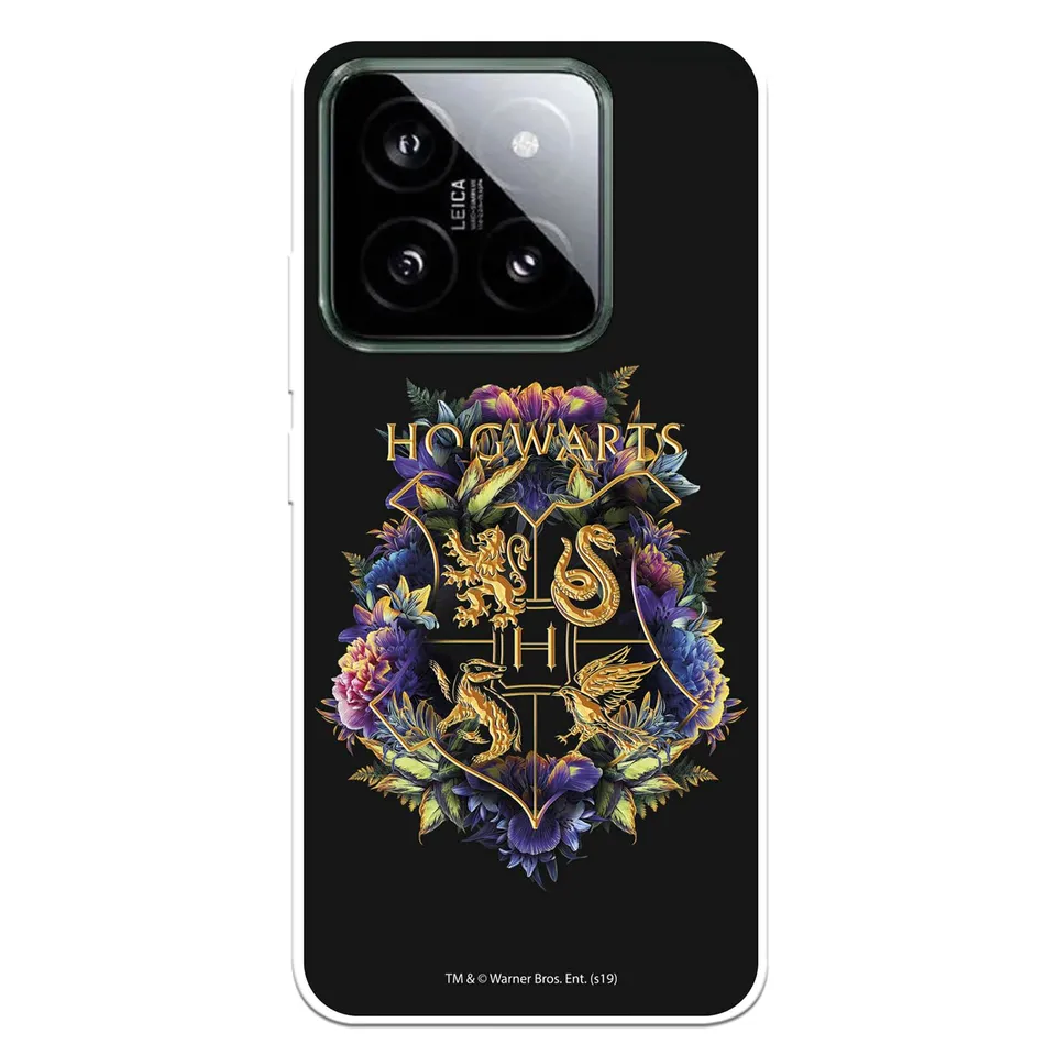 La Casa de las Carcasas Licenze Ufficiali Hogwarts Floral cover Xiaomi 14