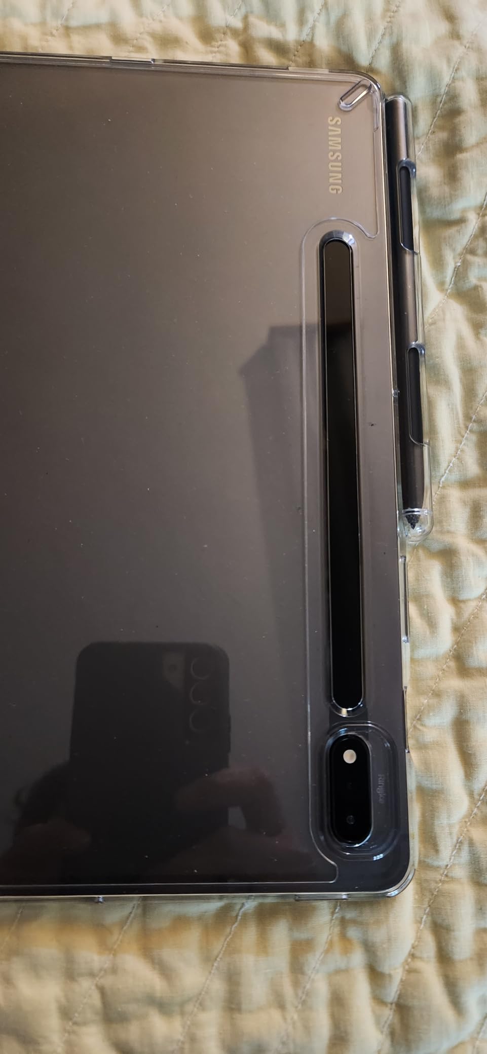 Ringke Fusion cover Galaxy Tab S8 S7 trasparente Clear S Pen