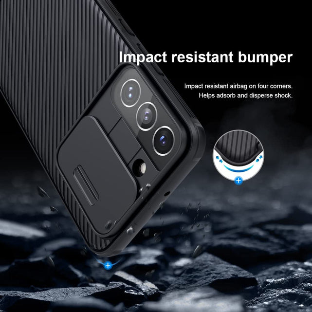 Redpepper Galaxy Cases Galaxy S22 Plus 5G cover nera slide camera